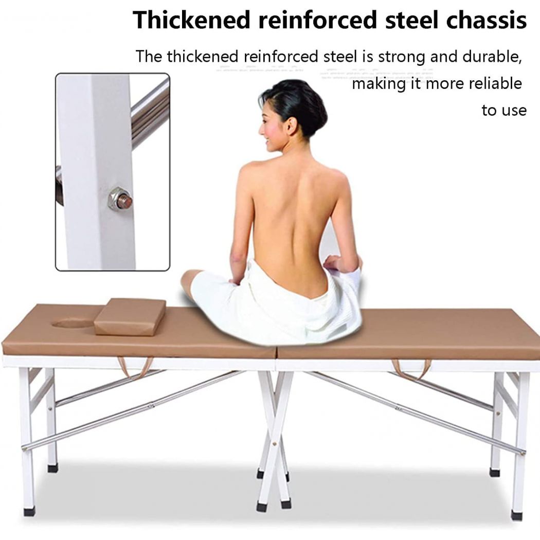 Beauty Salon Adjustable Physical Therapy Massage Table 